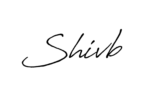 You should practise on your own different ways (Antro_Vectra_Bolder) to write your name (Shivb) in signature. don't let someone else do it for you. Shivb signature style 7 images and pictures png