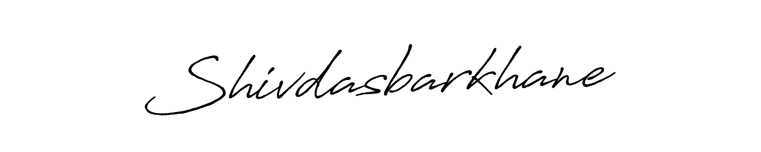 How to make Shivdasbarkhane name signature. Use Antro_Vectra_Bolder style for creating short signs online. This is the latest handwritten sign. Shivdasbarkhane signature style 7 images and pictures png