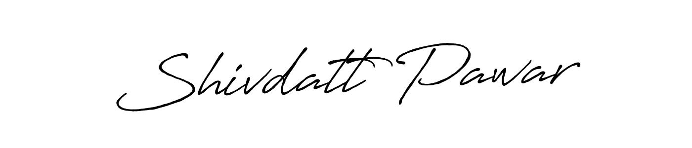 How to make Shivdatt Pawar signature? Antro_Vectra_Bolder is a professional autograph style. Create handwritten signature for Shivdatt Pawar name. Shivdatt Pawar signature style 7 images and pictures png