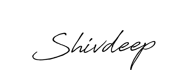 How to make Shivdeep name signature. Use Antro_Vectra_Bolder style for creating short signs online. This is the latest handwritten sign. Shivdeep signature style 7 images and pictures png