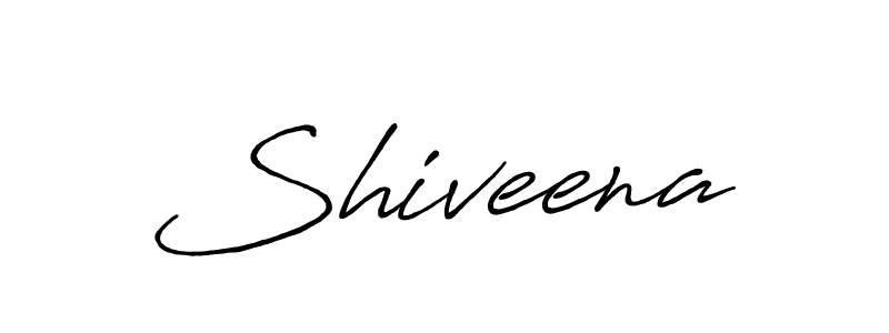 Also we have Shiveena name is the best signature style. Create professional handwritten signature collection using Antro_Vectra_Bolder autograph style. Shiveena signature style 7 images and pictures png