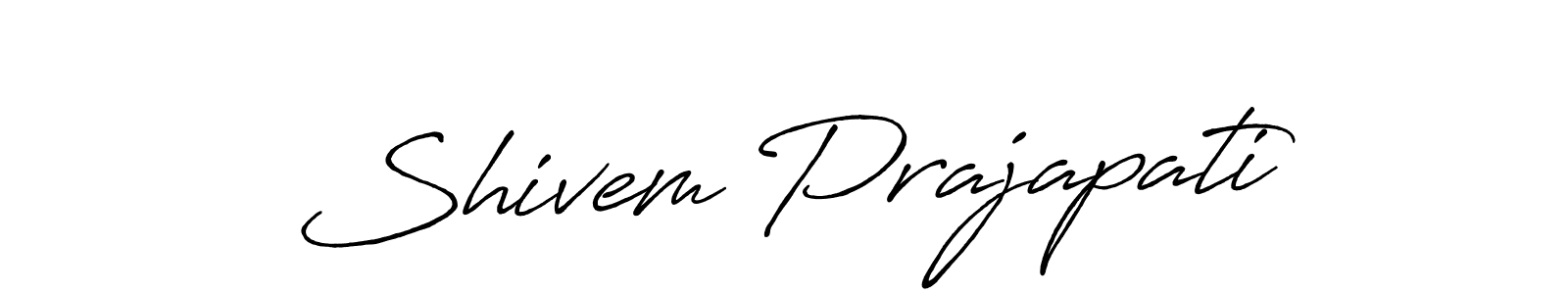 Also You can easily find your signature by using the search form. We will create Shivem Prajapati name handwritten signature images for you free of cost using Antro_Vectra_Bolder sign style. Shivem Prajapati signature style 7 images and pictures png
