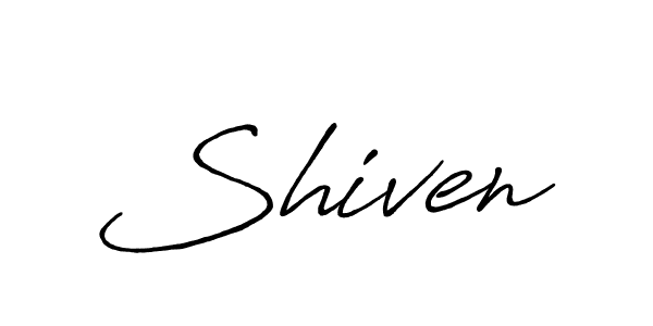 Once you've used our free online signature maker to create your best signature Antro_Vectra_Bolder style, it's time to enjoy all of the benefits that Shiven name signing documents. Shiven signature style 7 images and pictures png