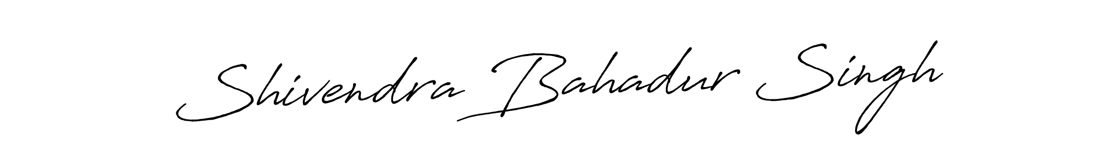 Also we have Shivendra Bahadur Singh name is the best signature style. Create professional handwritten signature collection using Antro_Vectra_Bolder autograph style. Shivendra Bahadur Singh signature style 7 images and pictures png