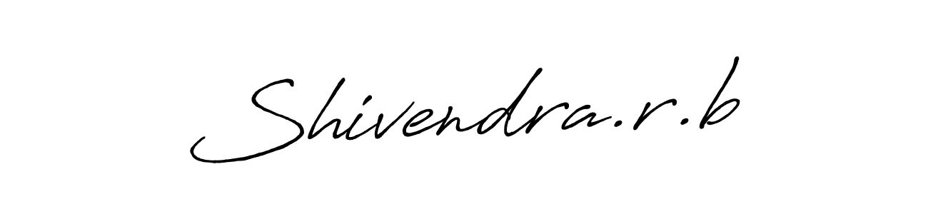 Shivendra.r.b stylish signature style. Best Handwritten Sign (Antro_Vectra_Bolder) for my name. Handwritten Signature Collection Ideas for my name Shivendra.r.b. Shivendra.r.b signature style 7 images and pictures png