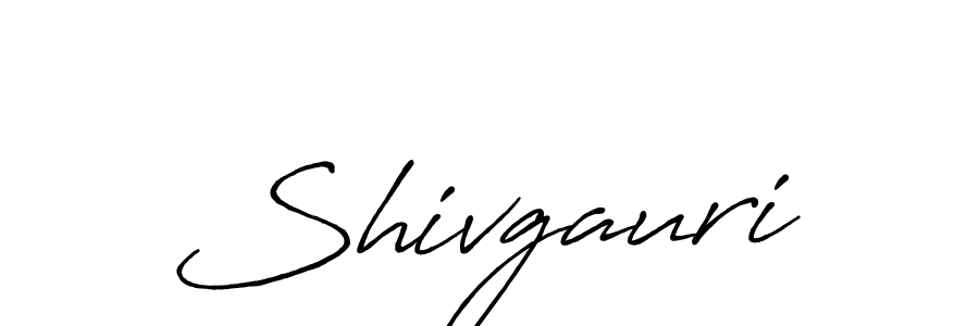 Create a beautiful signature design for name Shivgauri. With this signature (Antro_Vectra_Bolder) fonts, you can make a handwritten signature for free. Shivgauri signature style 7 images and pictures png