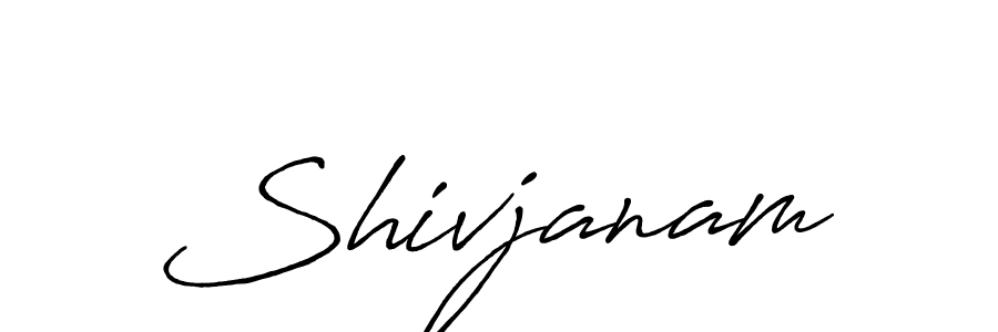 Design your own signature with our free online signature maker. With this signature software, you can create a handwritten (Antro_Vectra_Bolder) signature for name Shivjanam. Shivjanam signature style 7 images and pictures png