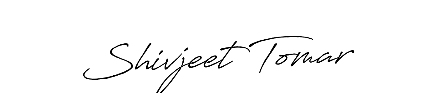 Use a signature maker to create a handwritten signature online. With this signature software, you can design (Antro_Vectra_Bolder) your own signature for name Shivjeet Tomar. Shivjeet Tomar signature style 7 images and pictures png