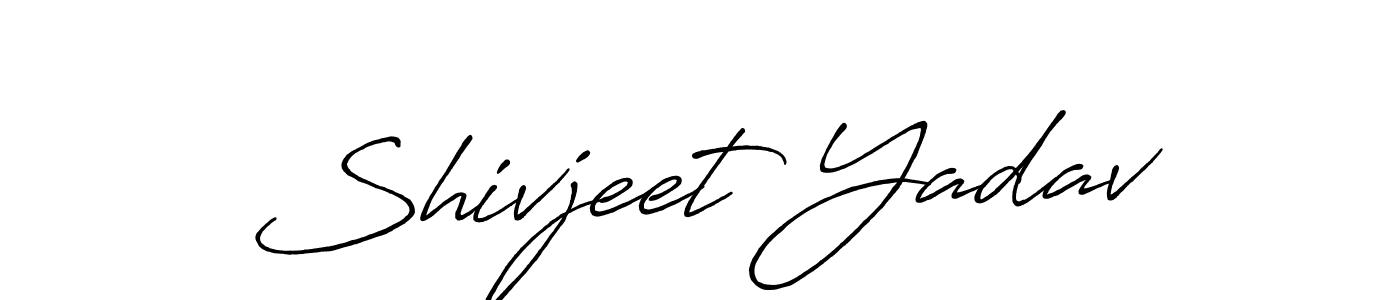 Similarly Antro_Vectra_Bolder is the best handwritten signature design. Signature creator online .You can use it as an online autograph creator for name Shivjeet Yadav. Shivjeet Yadav signature style 7 images and pictures png