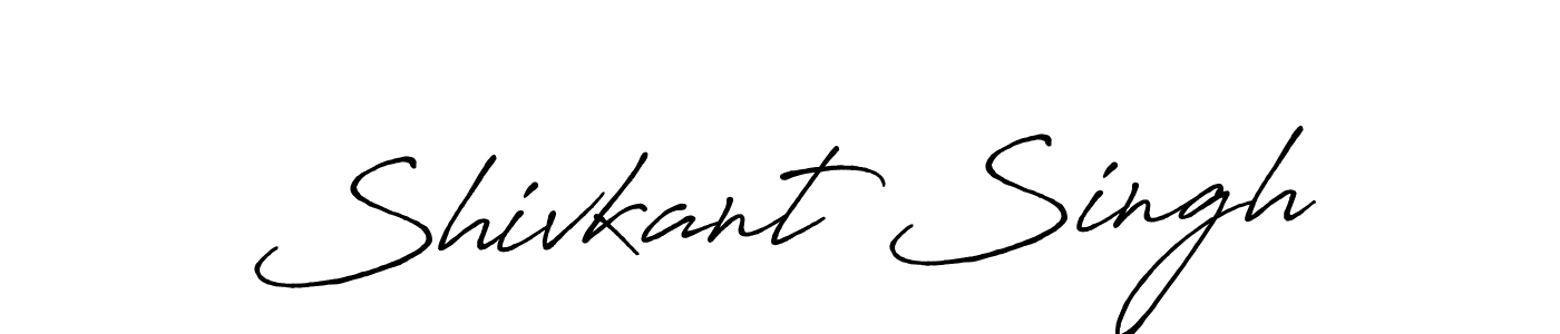 You should practise on your own different ways (Antro_Vectra_Bolder) to write your name (Shivkant Singh) in signature. don't let someone else do it for you. Shivkant Singh signature style 7 images and pictures png