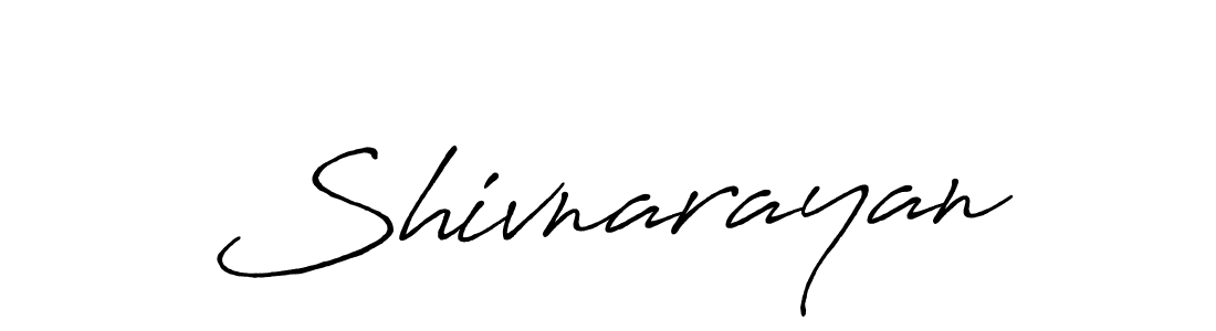 Design your own signature with our free online signature maker. With this signature software, you can create a handwritten (Antro_Vectra_Bolder) signature for name Shivnarayan. Shivnarayan signature style 7 images and pictures png