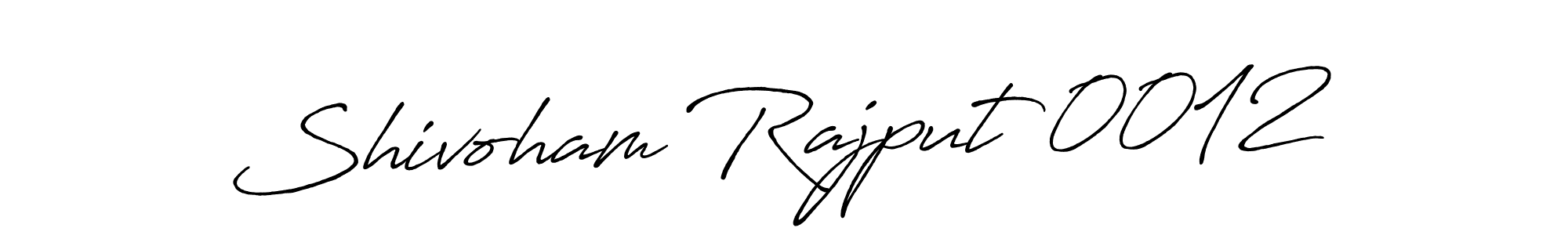 Create a beautiful signature design for name Shivoham Rajput 0012. With this signature (Antro_Vectra_Bolder) fonts, you can make a handwritten signature for free. Shivoham Rajput 0012 signature style 7 images and pictures png