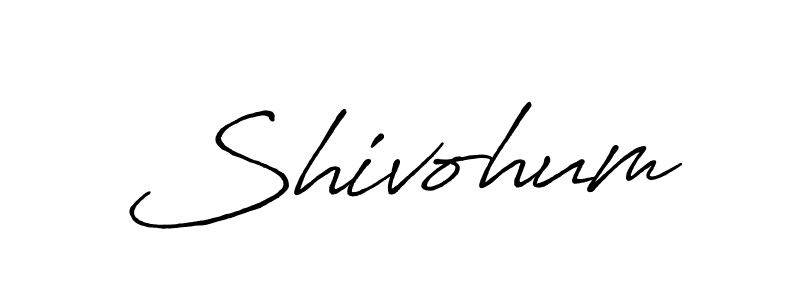 Also You can easily find your signature by using the search form. We will create Shivohum name handwritten signature images for you free of cost using Antro_Vectra_Bolder sign style. Shivohum signature style 7 images and pictures png