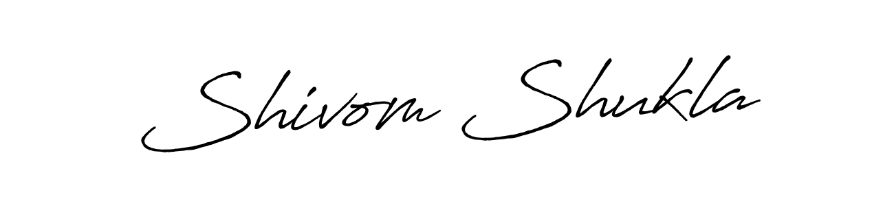 It looks lik you need a new signature style for name Shivom Shukla. Design unique handwritten (Antro_Vectra_Bolder) signature with our free signature maker in just a few clicks. Shivom Shukla signature style 7 images and pictures png