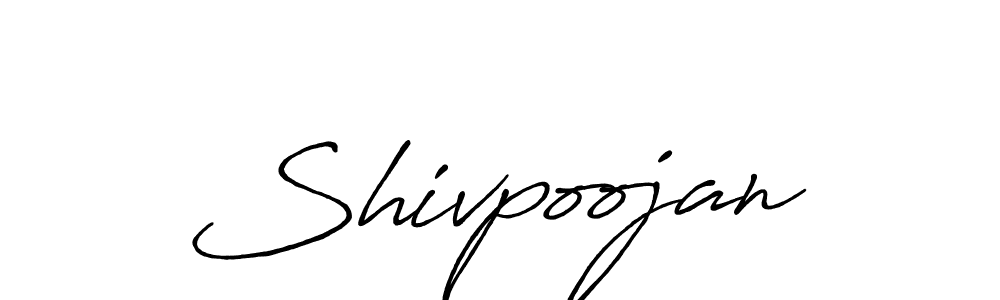 Also we have Shivpoojan name is the best signature style. Create professional handwritten signature collection using Antro_Vectra_Bolder autograph style. Shivpoojan signature style 7 images and pictures png