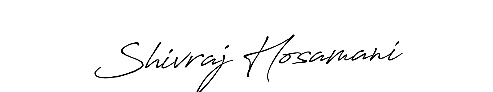 Antro_Vectra_Bolder is a professional signature style that is perfect for those who want to add a touch of class to their signature. It is also a great choice for those who want to make their signature more unique. Get Shivraj Hosamani name to fancy signature for free. Shivraj Hosamani signature style 7 images and pictures png