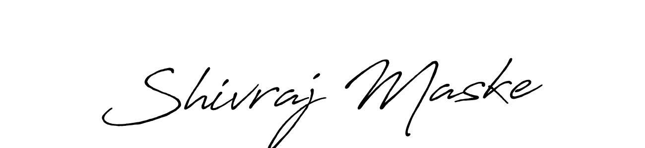 Use a signature maker to create a handwritten signature online. With this signature software, you can design (Antro_Vectra_Bolder) your own signature for name Shivraj Maske. Shivraj Maske signature style 7 images and pictures png