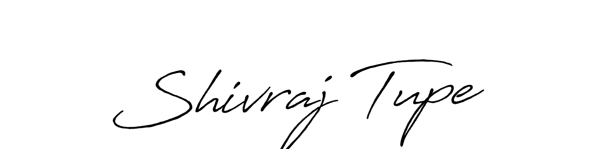 Create a beautiful signature design for name Shivraj Tupe. With this signature (Antro_Vectra_Bolder) fonts, you can make a handwritten signature for free. Shivraj Tupe signature style 7 images and pictures png