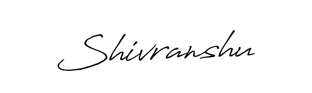 The best way (Antro_Vectra_Bolder) to make a short signature is to pick only two or three words in your name. The name Shivranshu include a total of six letters. For converting this name. Shivranshu signature style 7 images and pictures png