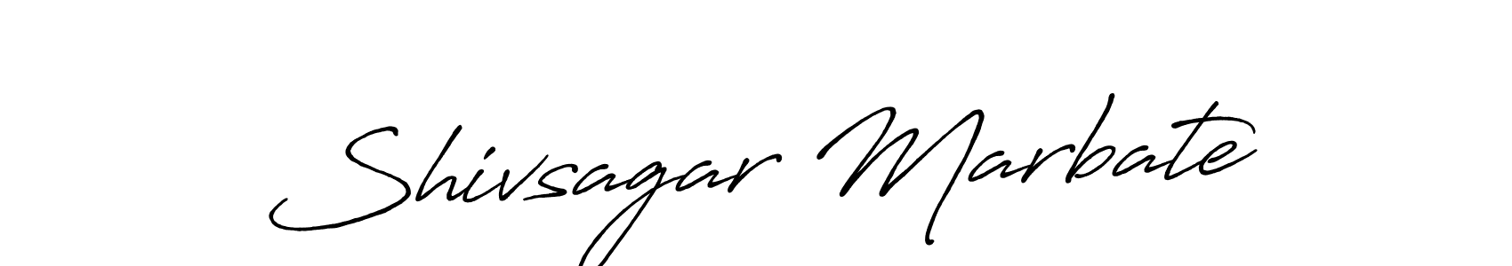 Create a beautiful signature design for name Shivsagar Marbate. With this signature (Antro_Vectra_Bolder) fonts, you can make a handwritten signature for free. Shivsagar Marbate signature style 7 images and pictures png