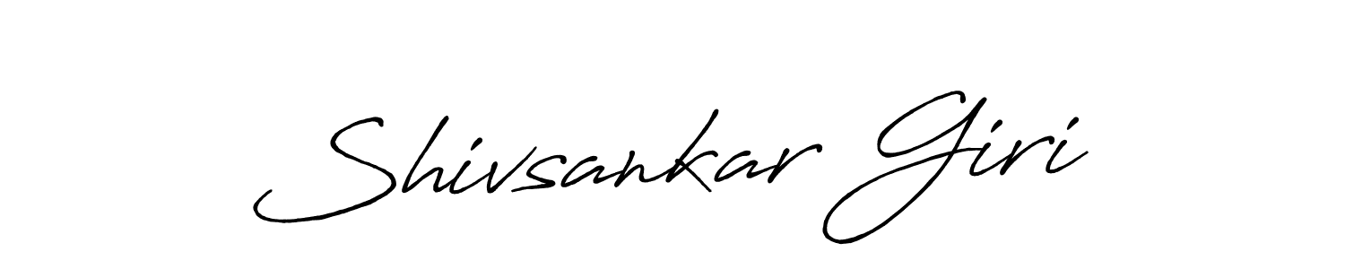 You should practise on your own different ways (Antro_Vectra_Bolder) to write your name (Shivsankar Giri) in signature. don't let someone else do it for you. Shivsankar Giri signature style 7 images and pictures png