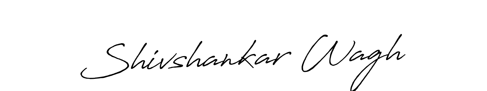 How to make Shivshankar Wagh name signature. Use Antro_Vectra_Bolder style for creating short signs online. This is the latest handwritten sign. Shivshankar Wagh signature style 7 images and pictures png