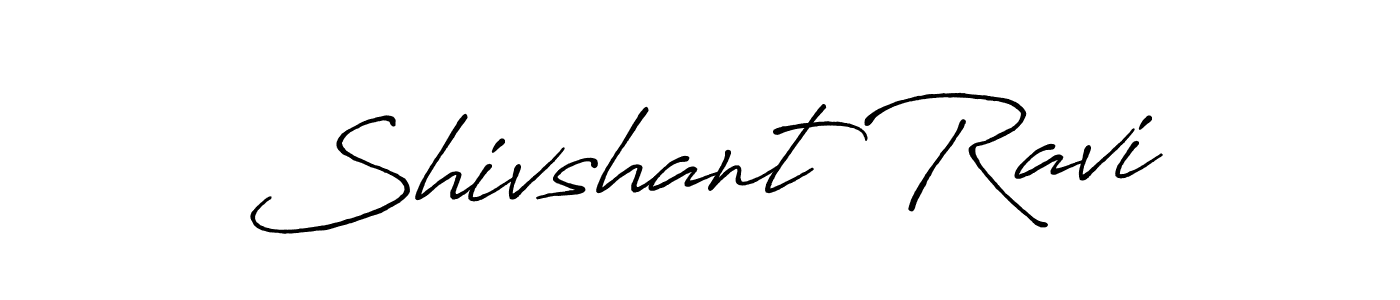 Also we have Shivshant Ravi name is the best signature style. Create professional handwritten signature collection using Antro_Vectra_Bolder autograph style. Shivshant Ravi signature style 7 images and pictures png