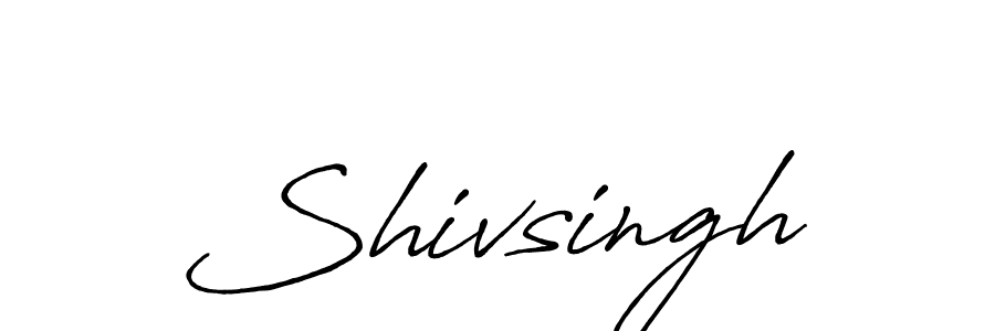 It looks lik you need a new signature style for name Shivsingh. Design unique handwritten (Antro_Vectra_Bolder) signature with our free signature maker in just a few clicks. Shivsingh signature style 7 images and pictures png