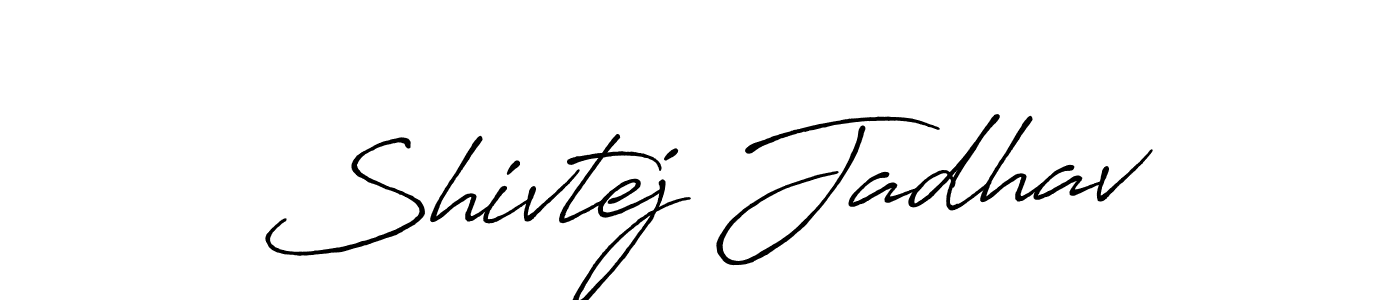 Also You can easily find your signature by using the search form. We will create Shivtej Jadhav name handwritten signature images for you free of cost using Antro_Vectra_Bolder sign style. Shivtej Jadhav signature style 7 images and pictures png