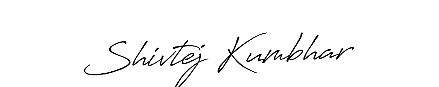 You should practise on your own different ways (Antro_Vectra_Bolder) to write your name (Shivtej Kumbhar) in signature. don't let someone else do it for you. Shivtej Kumbhar signature style 7 images and pictures png