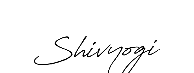 Use a signature maker to create a handwritten signature online. With this signature software, you can design (Antro_Vectra_Bolder) your own signature for name Shivyogi. Shivyogi signature style 7 images and pictures png