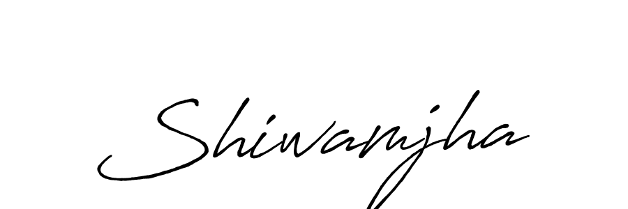 It looks lik you need a new signature style for name Shiwamjha. Design unique handwritten (Antro_Vectra_Bolder) signature with our free signature maker in just a few clicks. Shiwamjha signature style 7 images and pictures png