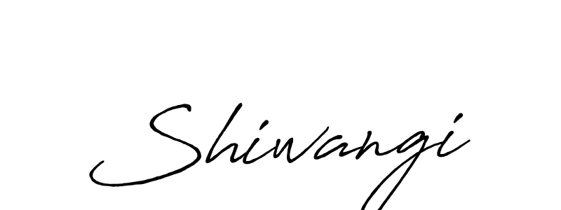 How to make Shiwangi name signature. Use Antro_Vectra_Bolder style for creating short signs online. This is the latest handwritten sign. Shiwangi signature style 7 images and pictures png