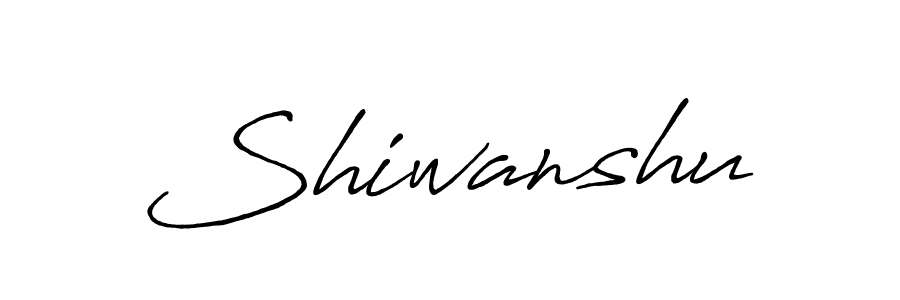 Shiwanshu stylish signature style. Best Handwritten Sign (Antro_Vectra_Bolder) for my name. Handwritten Signature Collection Ideas for my name Shiwanshu. Shiwanshu signature style 7 images and pictures png