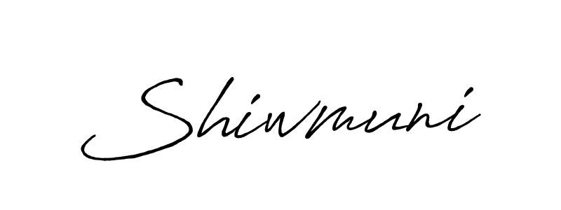 Create a beautiful signature design for name Shiwmuni. With this signature (Antro_Vectra_Bolder) fonts, you can make a handwritten signature for free. Shiwmuni signature style 7 images and pictures png