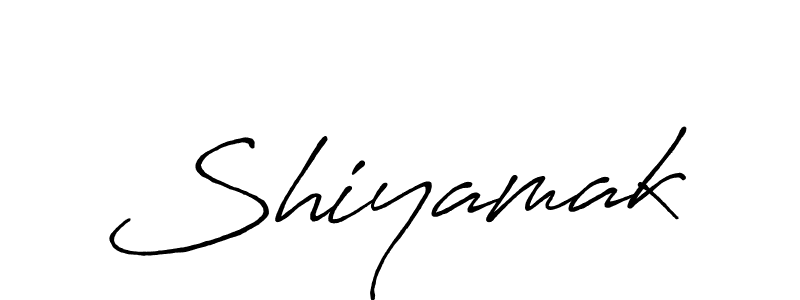 How to make Shiyamak signature? Antro_Vectra_Bolder is a professional autograph style. Create handwritten signature for Shiyamak name. Shiyamak signature style 7 images and pictures png