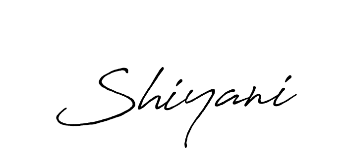 Shiyani stylish signature style. Best Handwritten Sign (Antro_Vectra_Bolder) for my name. Handwritten Signature Collection Ideas for my name Shiyani. Shiyani signature style 7 images and pictures png