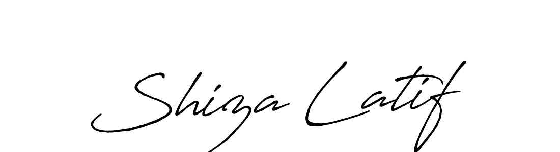 How to make Shiza Latif signature? Antro_Vectra_Bolder is a professional autograph style. Create handwritten signature for Shiza Latif name. Shiza Latif signature style 7 images and pictures png