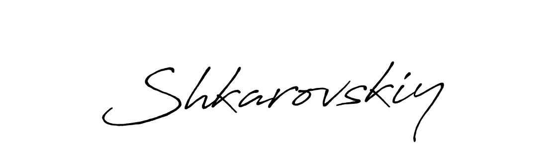 How to make Shkarovskiy signature? Antro_Vectra_Bolder is a professional autograph style. Create handwritten signature for Shkarovskiy name. Shkarovskiy signature style 7 images and pictures png