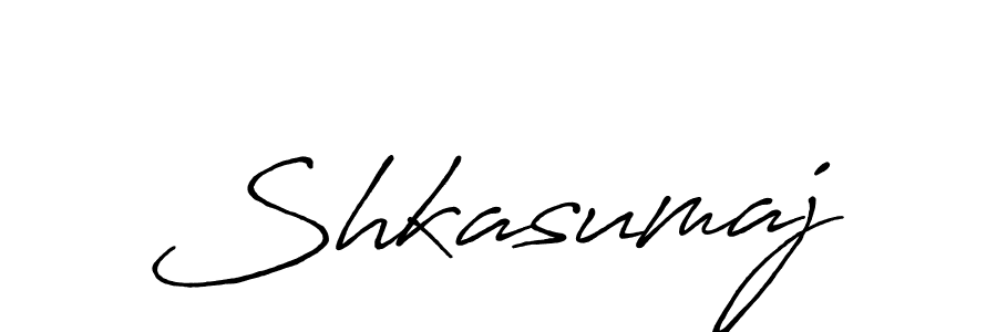 Also we have Shkasumaj name is the best signature style. Create professional handwritten signature collection using Antro_Vectra_Bolder autograph style. Shkasumaj signature style 7 images and pictures png