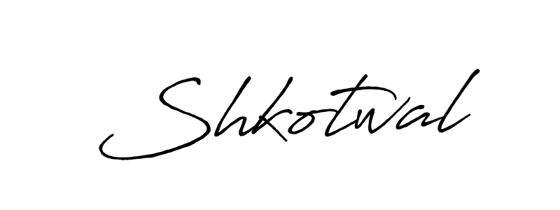 Design your own signature with our free online signature maker. With this signature software, you can create a handwritten (Antro_Vectra_Bolder) signature for name Shkotwal. Shkotwal signature style 7 images and pictures png