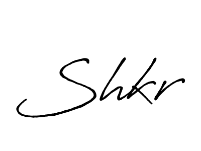 Create a beautiful signature design for name Shkr. With this signature (Antro_Vectra_Bolder) fonts, you can make a handwritten signature for free. Shkr signature style 7 images and pictures png