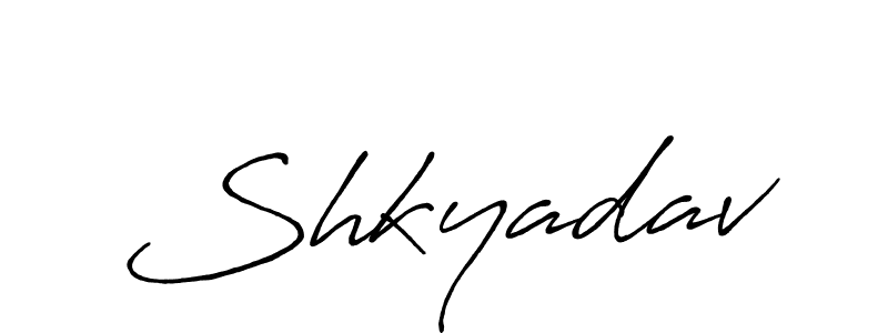 Make a beautiful signature design for name Shkyadav. Use this online signature maker to create a handwritten signature for free. Shkyadav signature style 7 images and pictures png