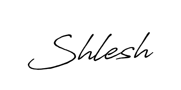 Make a beautiful signature design for name Shlesh. With this signature (Antro_Vectra_Bolder) style, you can create a handwritten signature for free. Shlesh signature style 7 images and pictures png