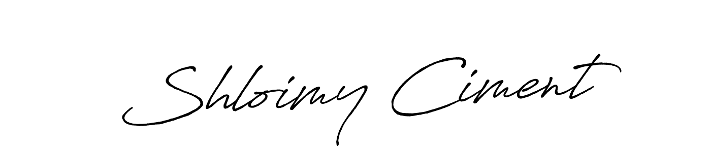 Also You can easily find your signature by using the search form. We will create Shloimy Ciment name handwritten signature images for you free of cost using Antro_Vectra_Bolder sign style. Shloimy Ciment signature style 7 images and pictures png