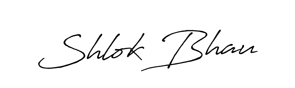How to Draw Shlok Bhau signature style? Antro_Vectra_Bolder is a latest design signature styles for name Shlok Bhau. Shlok Bhau signature style 7 images and pictures png