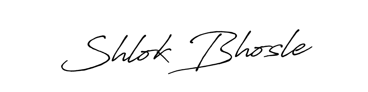 Best and Professional Signature Style for Shlok Bhosle. Antro_Vectra_Bolder Best Signature Style Collection. Shlok Bhosle signature style 7 images and pictures png