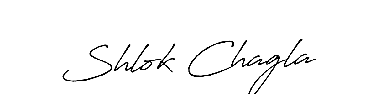 It looks lik you need a new signature style for name Shlok Chagla. Design unique handwritten (Antro_Vectra_Bolder) signature with our free signature maker in just a few clicks. Shlok Chagla signature style 7 images and pictures png