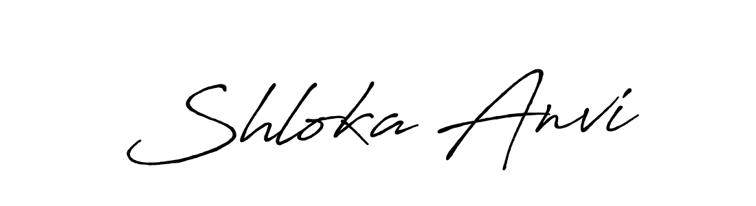 Here are the top 10 professional signature styles for the name Shloka Anvi. These are the best autograph styles you can use for your name. Shloka Anvi signature style 7 images and pictures png