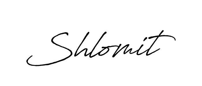 How to make Shlomit signature? Antro_Vectra_Bolder is a professional autograph style. Create handwritten signature for Shlomit name. Shlomit signature style 7 images and pictures png